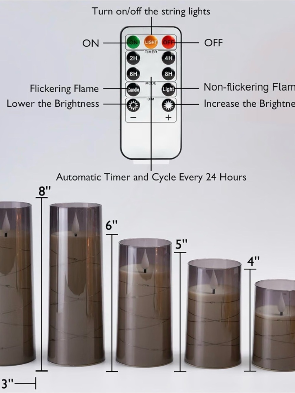 LED Flameless Candles